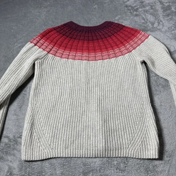 Marine Layer Demi Raglan Womens Wool Blend Sweater Size S Heathered Gray - Picture 5 of 7